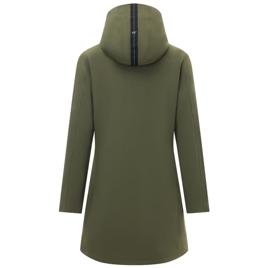 Regatta Womens/Ladies Denbury 3 in 1 Jacket (Dark Khaki/Black) - Image 2