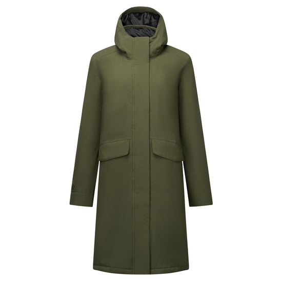 Regatta Womens/Ladies Ramona Waterproof Jacket (Dark Khaki/Black) - Image 1