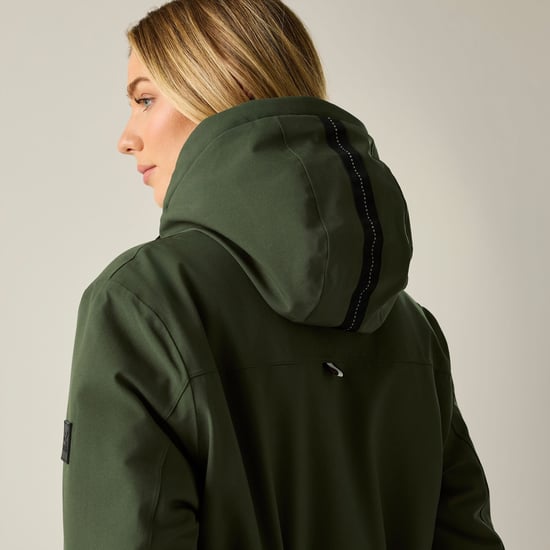 Regatta Womens/Ladies Waterproof Insulated Jacket (Dark Khaki) - Image 5