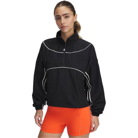 Under Armour Run 96-jacka för damer (Svart) - Image 1