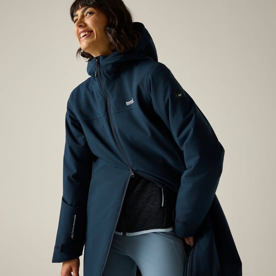 Regatta Womens/Ladies Taline Insulated Waterproof Jacket (Navy) - Image 5