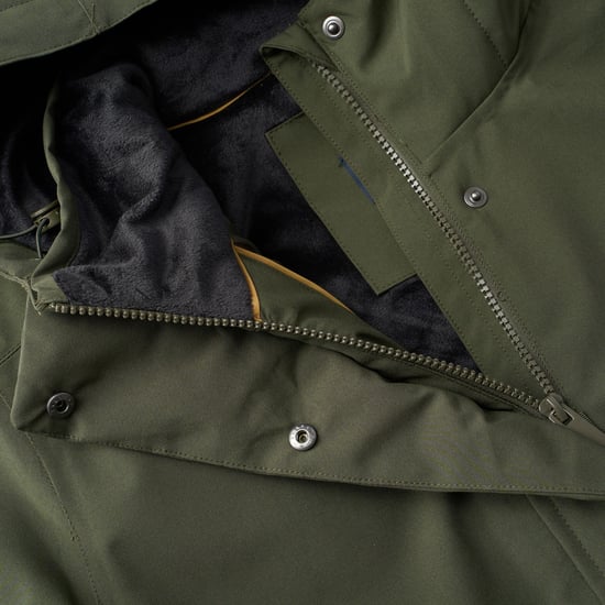 Regatta Womens/Ladies Ramona Waterproof Jacket (Dark Khaki/Black) - Image 3