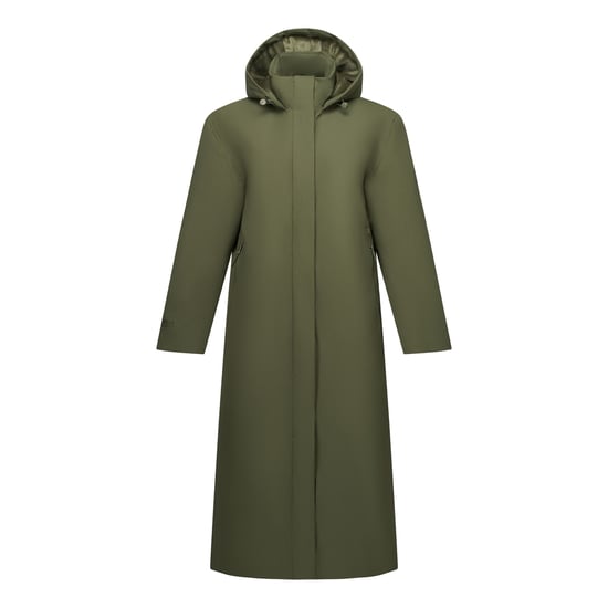 Regatta Womens/Ladies Janna Waterproof Long Length Insulated Jacket (Dark Khaki) - Image 2