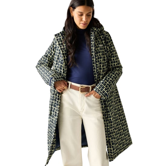 Regatta Womens/Ladies Orla Eclipse Long Length Waterproof Jacket (Navy) - Image 1