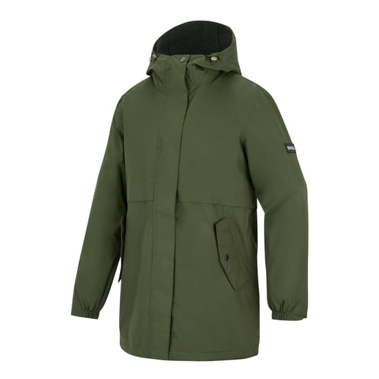 Regatta Womens/Ladies Brielly Waterproof Jacket (Dark Khaki/Black) - Image 5