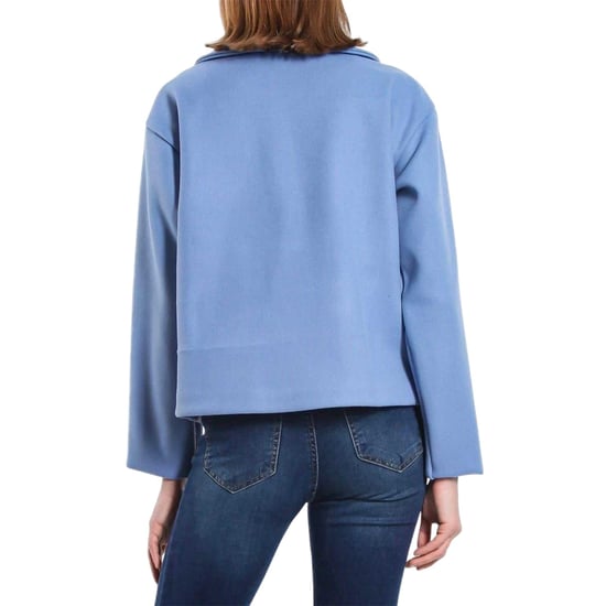 Be You Kort, getailleerd jasje voor dames (Poederblauw) - Image 3