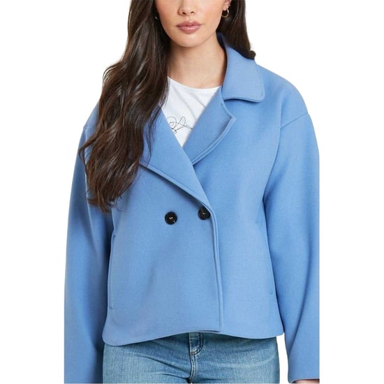 Be You Kort, getailleerd jasje voor dames (Poederblauw) - Image 4