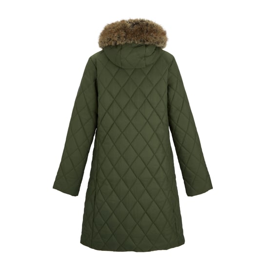 Regatta Womens/Ladies Fionne Long Length Jacket (Dark Khaki) - Image 2