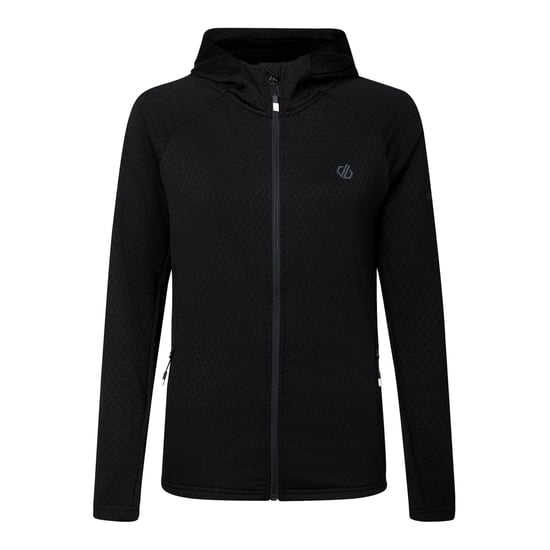 Dare 2B Womens/Ladies Ventura Stretch Hooded Midlayer (Black) - Image 2