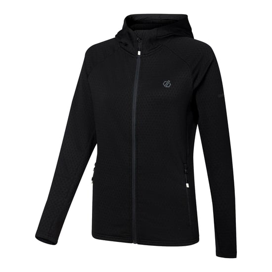 Dare 2B Womens/Ladies Ventura Stretch Hooded Midlayer (Black) - Image 4