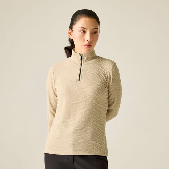 Dare 2B Womens/Ladies Glamorize IV Midlayer (White Pepper) - Image 6