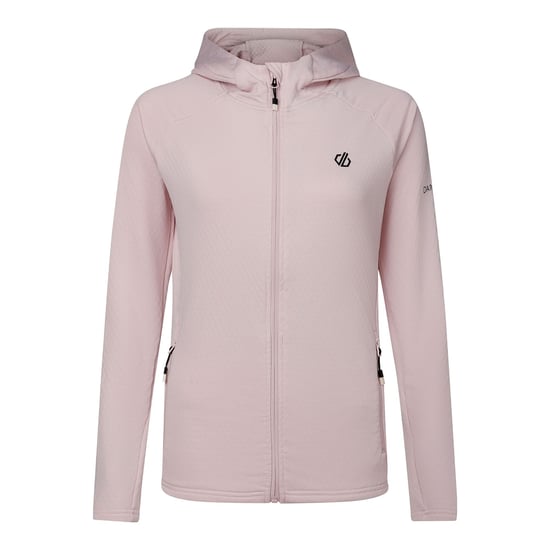 Dare 2B Womens/Ladies Ventura Stretch Hooded Midlayer (Pink Haze) - Image 2