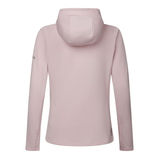 Dare 2B Womens/Ladies Ventura Stretch Hooded Midlayer (Pink Haze) - Image 3