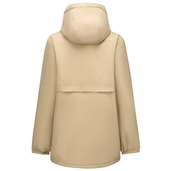 Regatta Womens/Ladies Brielly Waterproof Jacket (Barleycorn/Light Vanilla) - Image 2
