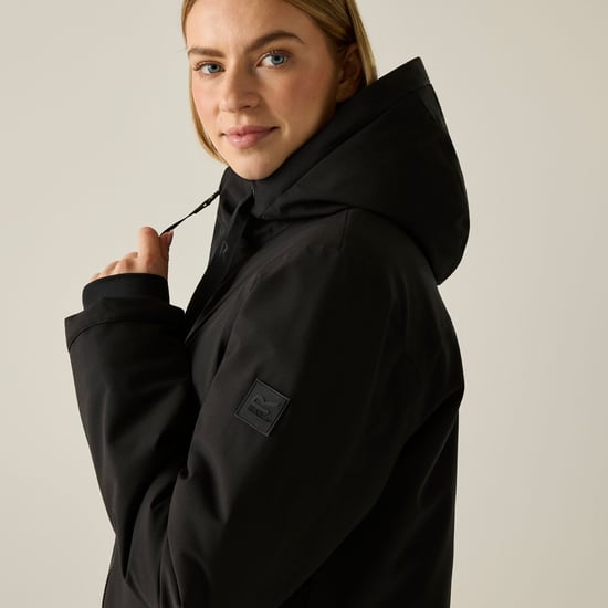 Regatta Womens/Ladies Waterproof Insulated Jacket (Black) - Image 6
