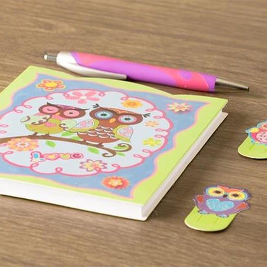 Owl Notebook With Erasers & Pen - Image 5
