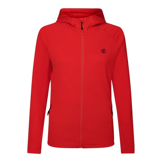 Dare 2B Womens/Ladies Ventura Stretch Hooded Midlayer (Grenadine) - Image 2