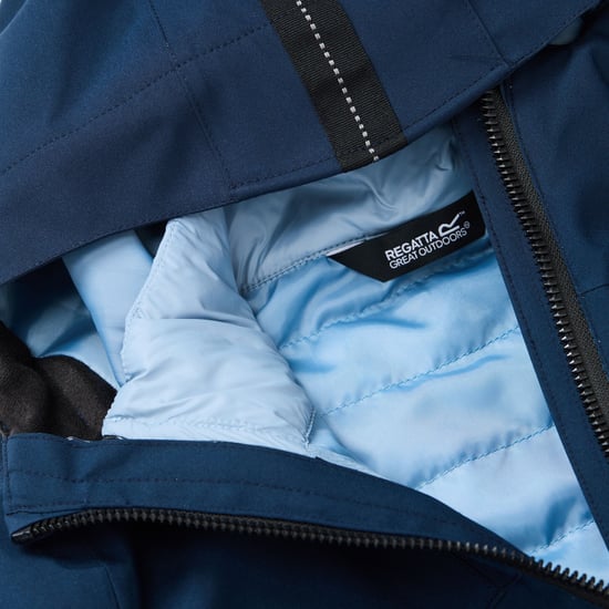 Regatta Womens/Ladies Denbury 3 in 1 Jacket (Navy/Dusky Blue) - Image 3