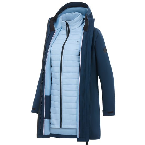 Regatta Womens/Ladies Denbury 3 in 1 Jacket (Navy/Dusky Blue) - Image 5