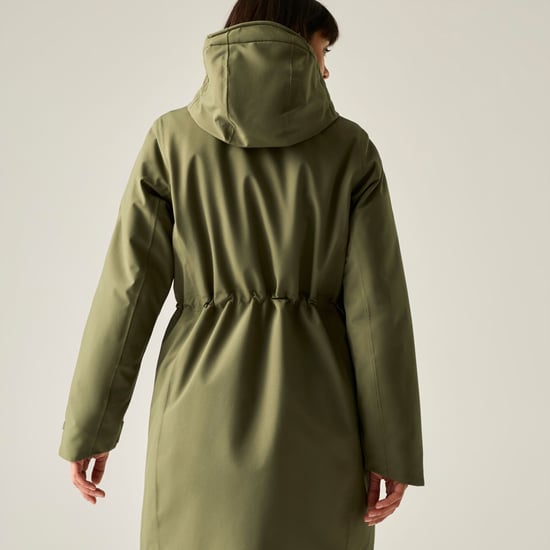 Regatta Womens/Ladies Taline Insulated Waterproof Jacket (Olive Night) - Image 4