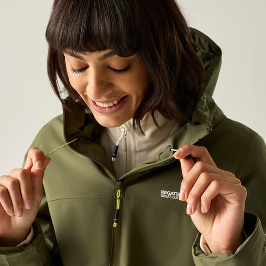 Regatta Womens/Ladies Taline Insulated Waterproof Jacket (Olive Night) - Image 6