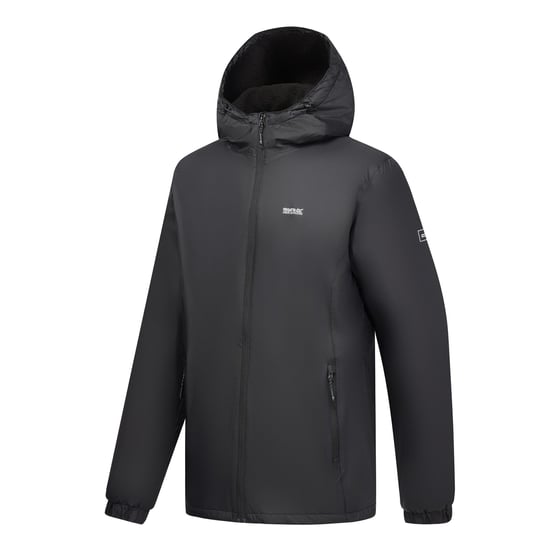 Regatta Mens Kybre Fleece Lined Jacket (Ash) - Image 3