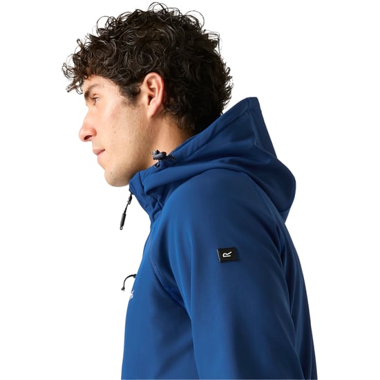 Regatta Heren Ossek Soft Shell Jas (Aviator Blauw) - Image 4