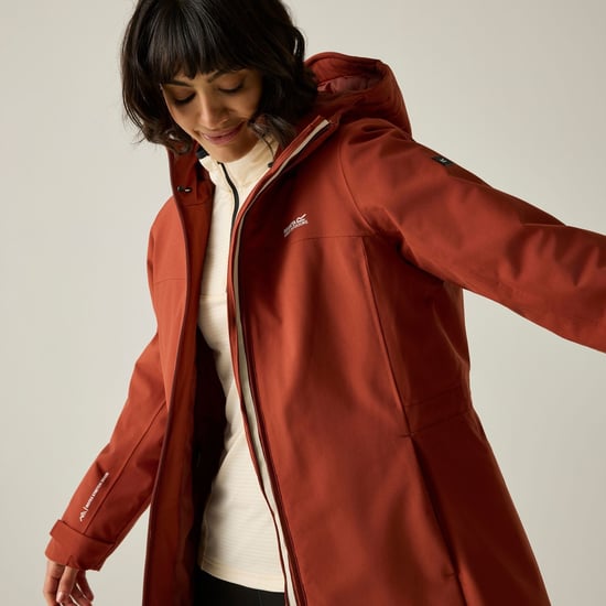 Regatta Womens/Ladies Taline Insulated Waterproof Jacket (Burnt Henna) - Image 3