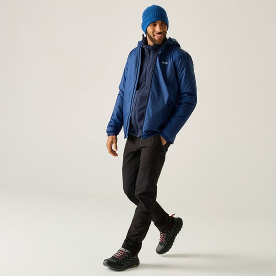 Regatta Mens Kybre Fleece Lined Jacket (Aviator Blue) - Image 6