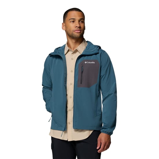 Columbia Mens Tall Heights Soft Shell Jacket (Blue) - Image 1