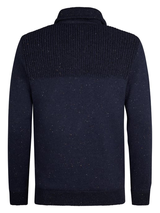 Petrol Industries - Heren Gebreid Vest Tomahawk - Blauw - Image 2