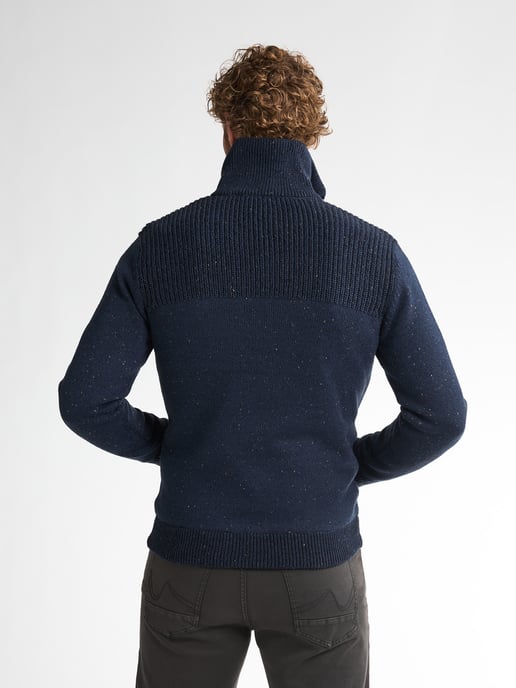 Petrol Industries - Heren Gebreid Vest Tomahawk - Blauw - Image 4