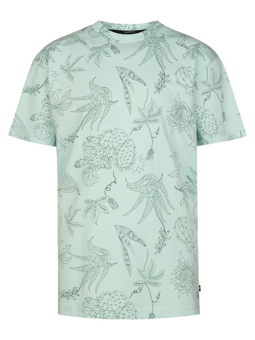 Petrol Industries - All-over Print T-Shirt Agave Boys - Green - Image 1