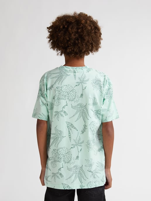 Petrol Industries - All-over Print T-Shirt Agave Boys - Green - Image 4