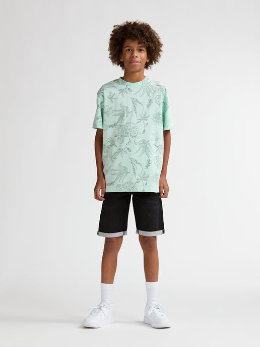 Petrol Industries - All-over Print T-Shirt Agave Boys - Green - Image 5