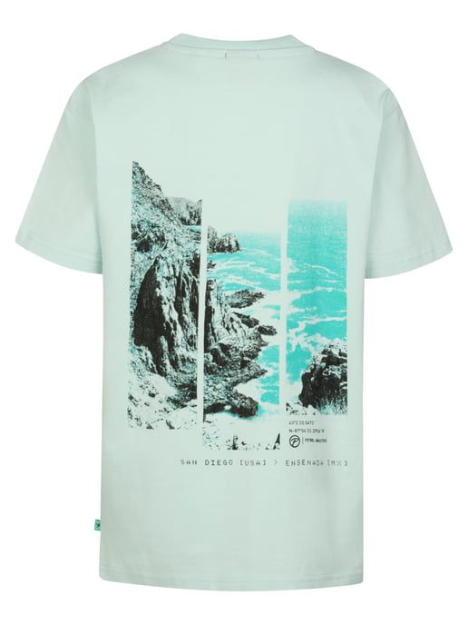 Petrol Industries - Back Print T-Shirt Desierto Boys - Green - Image 2