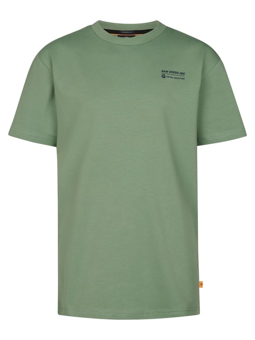 Petrol Industries - Jongens T-shirt met rugprint Charro - Groen - Image 1