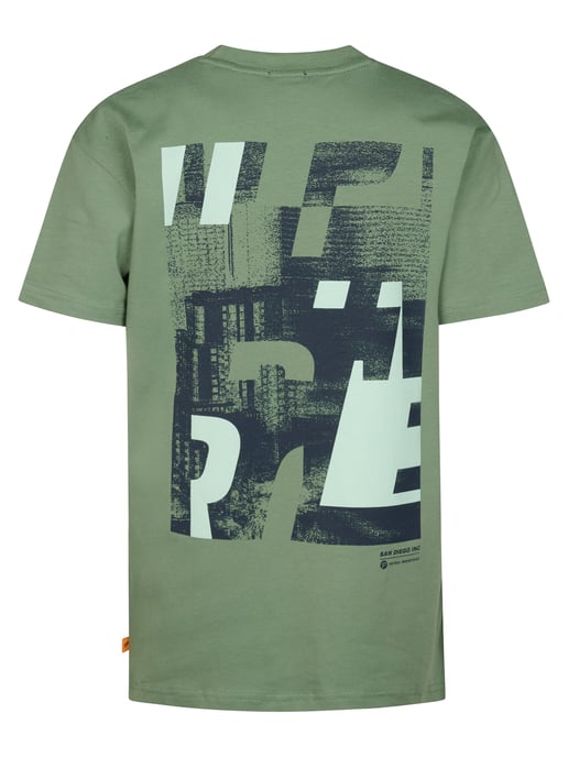 Petrol Industries - Jongens T-shirt met rugprint Charro - Groen - Image 2