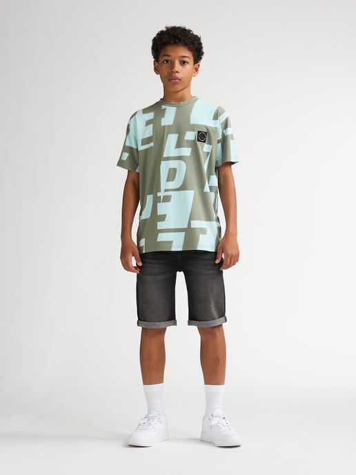Petrol Industries - All-over Print T-Shirt Montaña Boys -  Green - Image 5