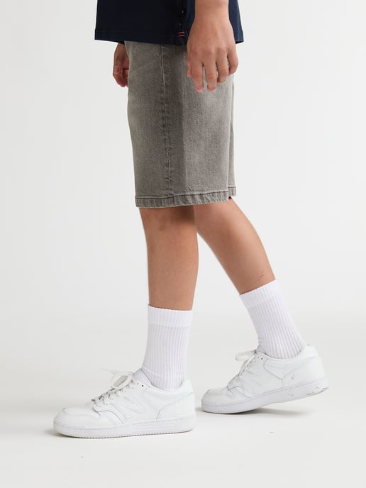 Petrol Industries - Lenox Loose Denim Shorts Rosarito Boys - Grey - Image 5