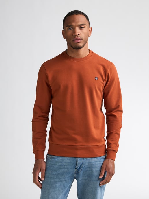 Petrol Industries - Heren Logo Sweater Seaviewpark - Oranje - Image 3