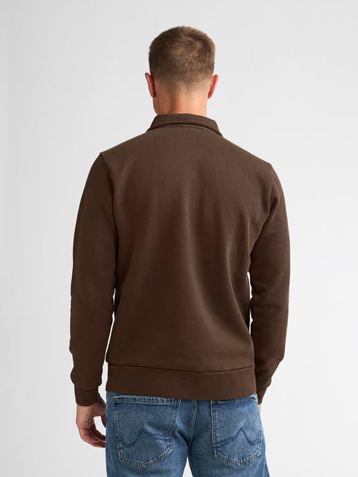 Petrol Industries - Heren Sweater met rits millhall - Bruin - Image 4