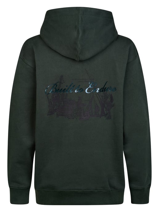 Petrol Industries - Jongens Loose fit hoodie steelrun - Groen - Image 2