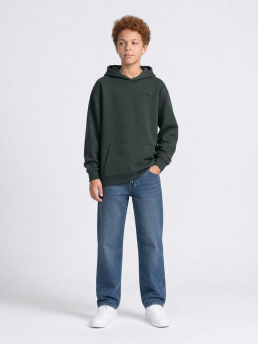 Petrol Industries - Jongens Loose fit hoodie steelrun - Groen - Image 5