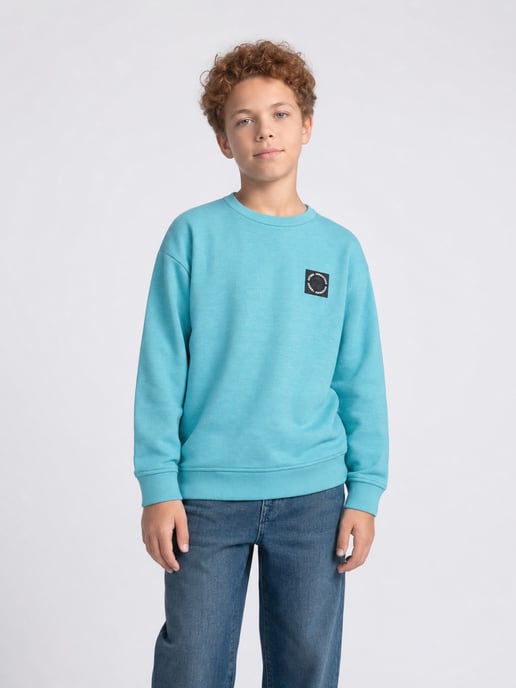 Petrol Industries - Jongens Sweater met ronde hals Millhill - Blauw - Image 3