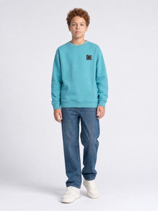 Petrol Industries - Jongens Sweater met ronde hals Millhill - Blauw - Image 5