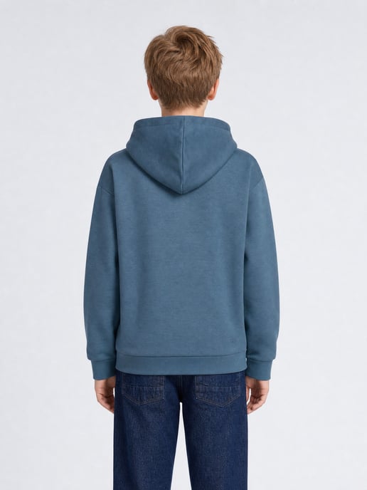 Petrol Industries - Jongens Scuba hoodie met rits staal - Blauw - Image 4