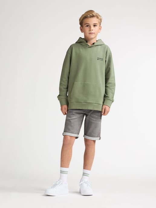 Petrol Industries - Jongens Gebreide hoodie met print Chapala - Groen - Image 5