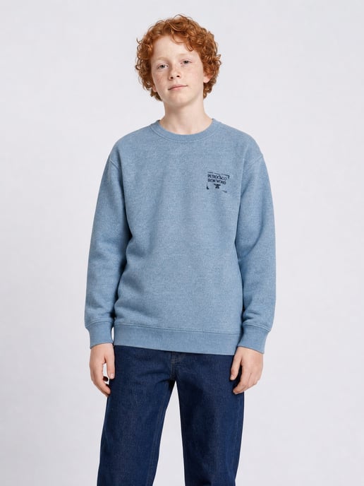 Petrol Industries - Jongens Gemêleerde sweater met ronde hals forgerun - Blauw - Image 3