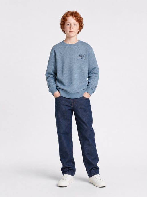 Petrol Industries - Jongens Gemêleerde sweater met ronde hals forgerun - Blauw - Image 5